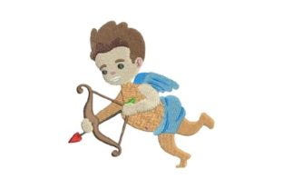 Cupid Shooting Bow: A Craft Fair Embroidery Review