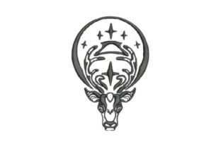 Deer in Gothic Style: A Seasonal Embroidery Review