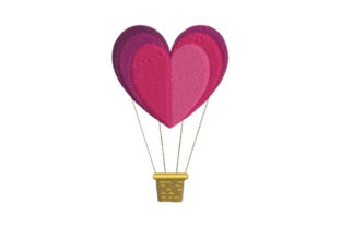 Heart-shaped Hot Air Balloon: Perfect for Personalized Gifts