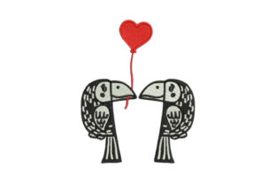 Lover Parrots: A Real-World Embroidery Test for Designers