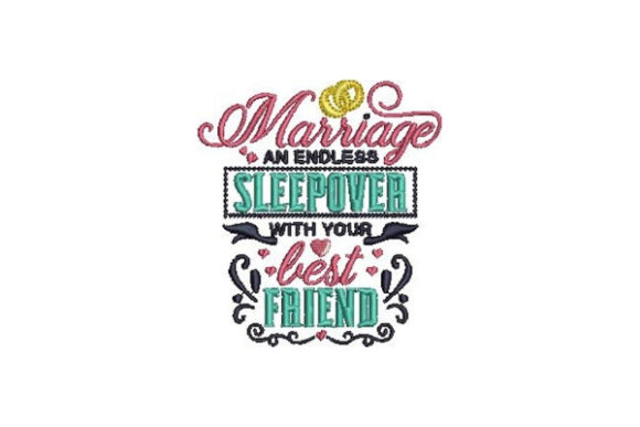 Marriage an Endless Sleepover: A Business-Ready Embroidery Review