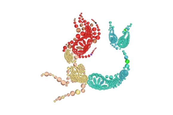 Mermaid Made of Paisley: An Embroidery Designer Review