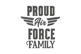 Proud Air Force Family: A Seasonal Embroidery Review