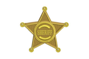 Sheriff Badge Embroidery Design Review for Etsy Shop Owners