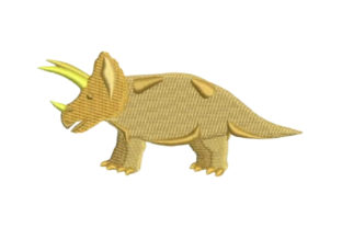 Triceratops: A Designer's Review for Personalized Embroidery Gifts